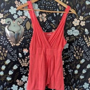 Coral summer tank